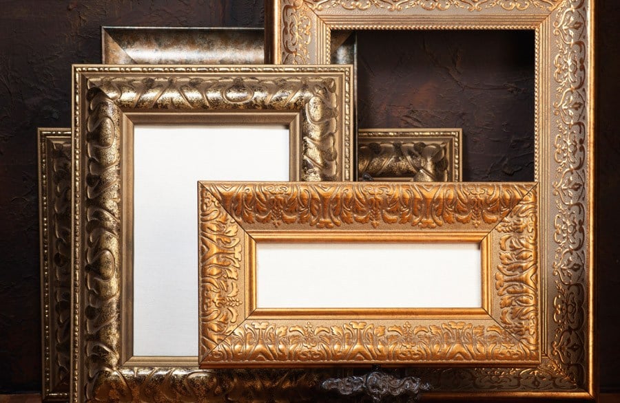 Art storage photo frames