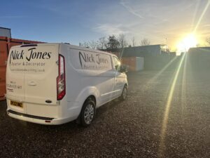 Nick Jones Painting Van